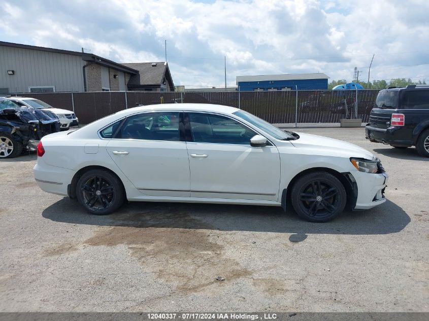 2017 Volkswagen Passat VIN: 1VWAT7A31HC026045 Lot: 12040337