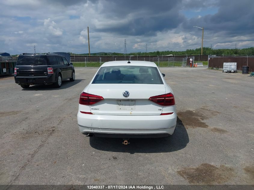 2017 Volkswagen Passat VIN: 1VWAT7A31HC026045 Lot: 12040337