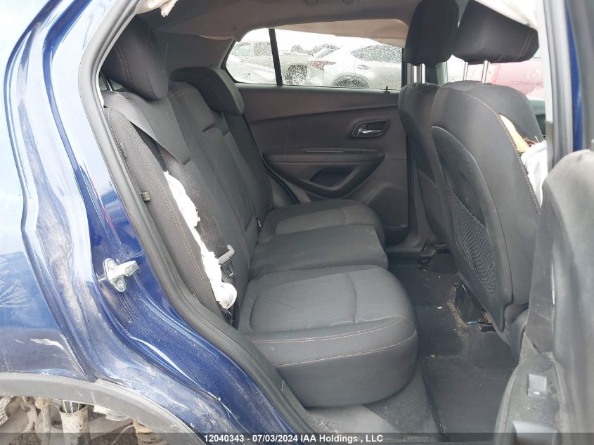 2017 Chevrolet Trax VIN: 3GNCJLSB6HL139985 Lot: 12040343