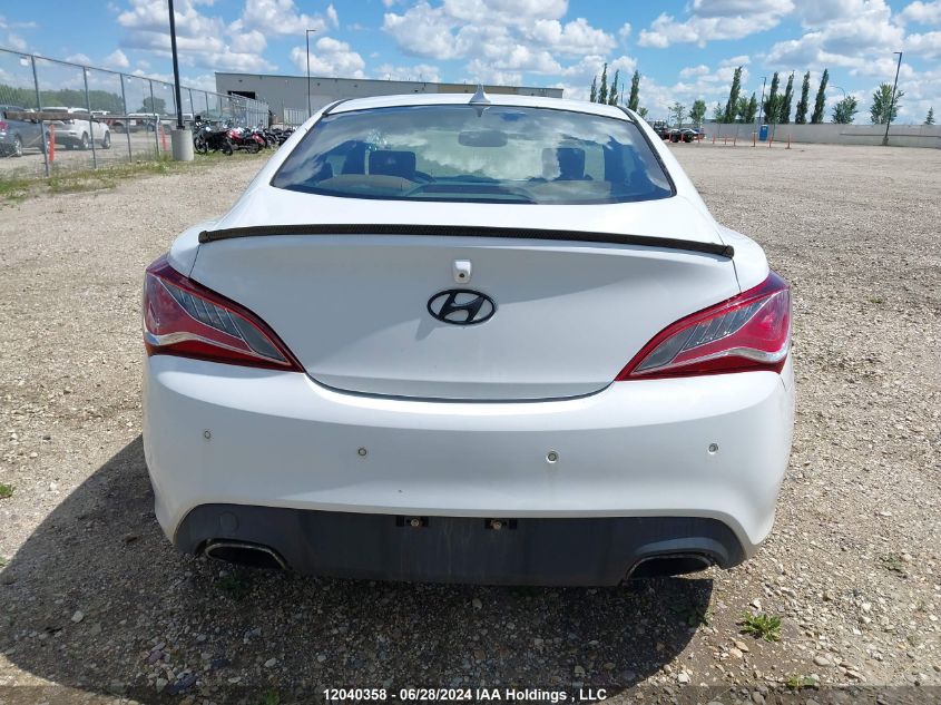 2015 Hyundai Genesis Coupe 3.8L/3.8 R-Spec/3.8 Ult VIN: KMHHU6KJ2FU124011 Lot: 12040358