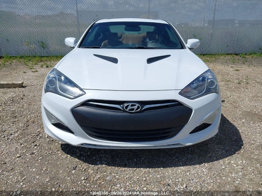 2015 Hyundai Genesis Coupe 3.8L/3.8 R-Spec/3.8 Ult VIN: KMHHU6KJ2FU124011 Lot: 12040358