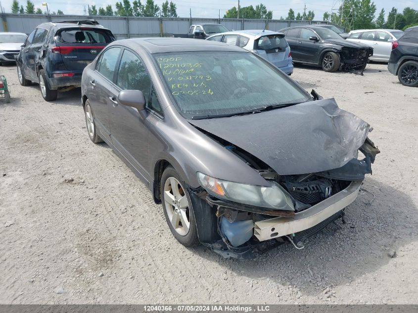 2010 Honda Civic Sdn VIN: 2HGFA1F66AH031793 Lot: 12040366