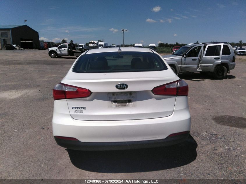 2016 Kia Forte VIN: KNAFX4A66G5512212 Lot: 12040368