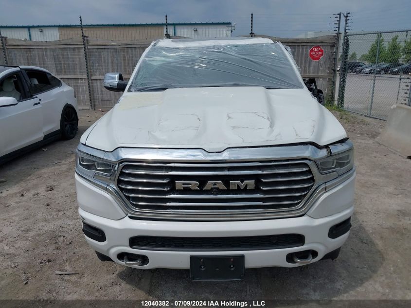 2019 Ram 1500 Laramie Longhorn VIN: 1C6SRFKT2KN869253 Lot: 12040382