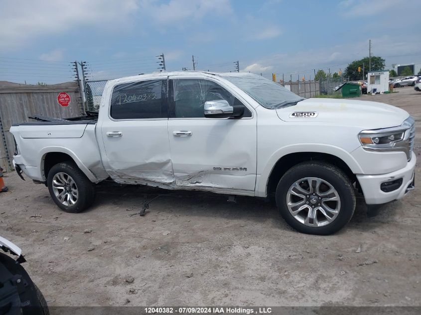 2019 Ram 1500 Laramie Longhorn VIN: 1C6SRFKT2KN869253 Lot: 12040382