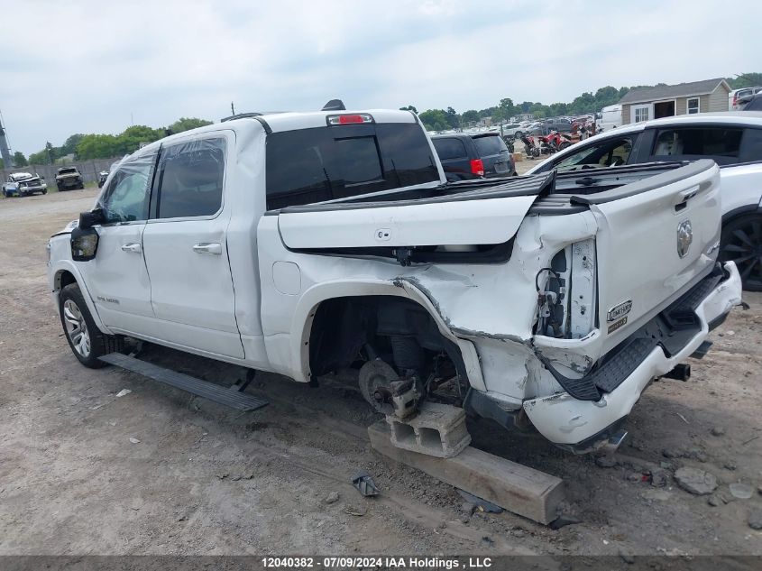 2019 Ram 1500 Laramie Longhorn VIN: 1C6SRFKT2KN869253 Lot: 12040382