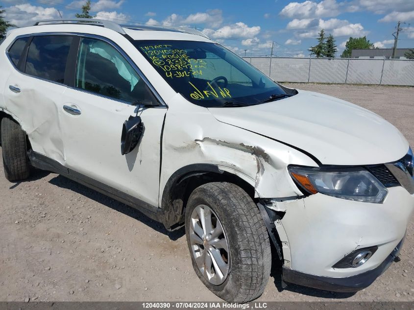 2016 Nissan Rogue VIN: 5N1AT2MVXGC835833 Lot: 12040390