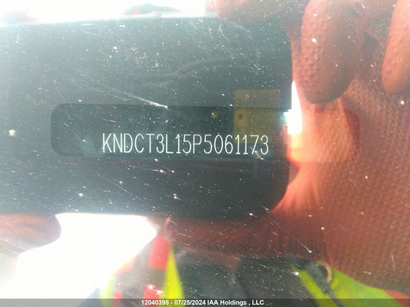 2023 Kia Niro Ev VIN: KNDCT3L15P5061173 Lot: 12040395