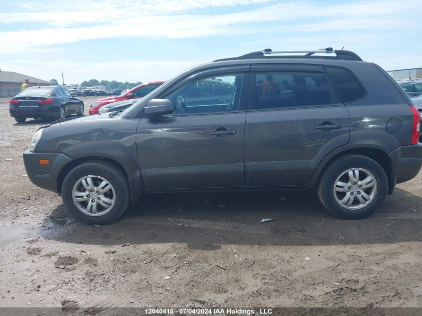 2007 Hyundai Tucson VIN: KM8JM12D37U551147 Lot: 12040415