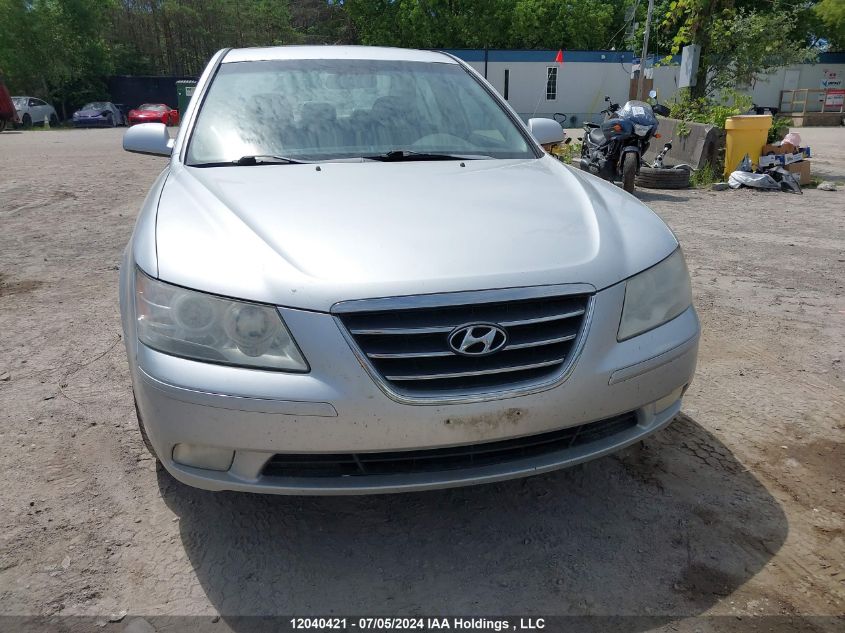 2009 Hyundai Sonata VIN: 5NPET46C19H435485 Lot: 12040421