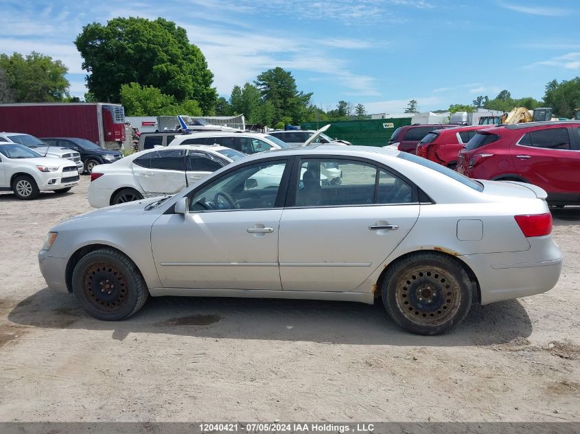 2009 Hyundai Sonata VIN: 5NPET46C19H435485 Lot: 12040421