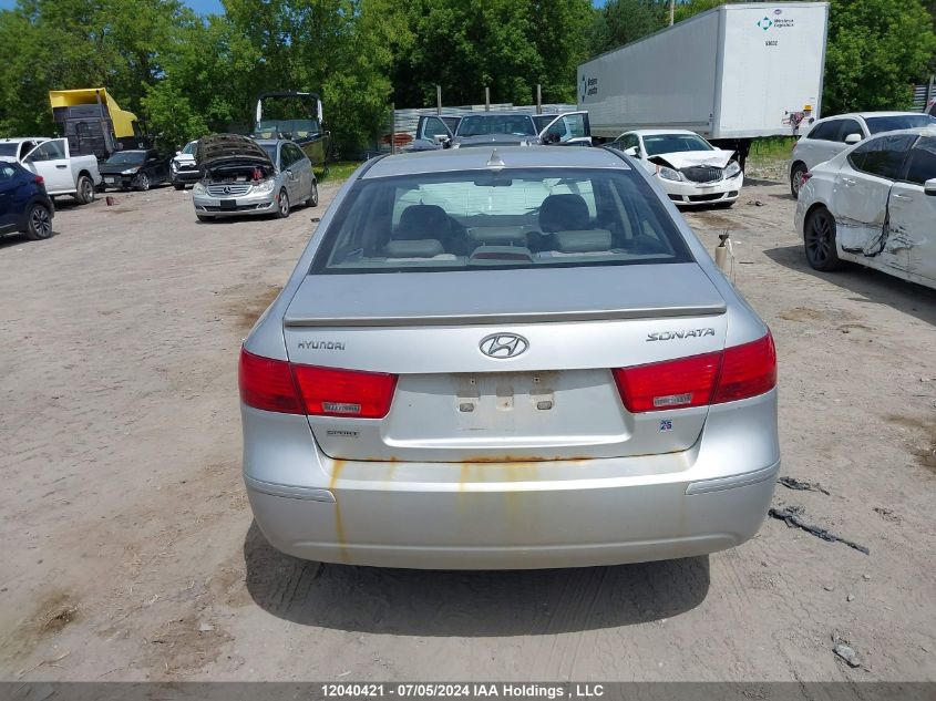 2009 Hyundai Sonata VIN: 5NPET46C19H435485 Lot: 12040421