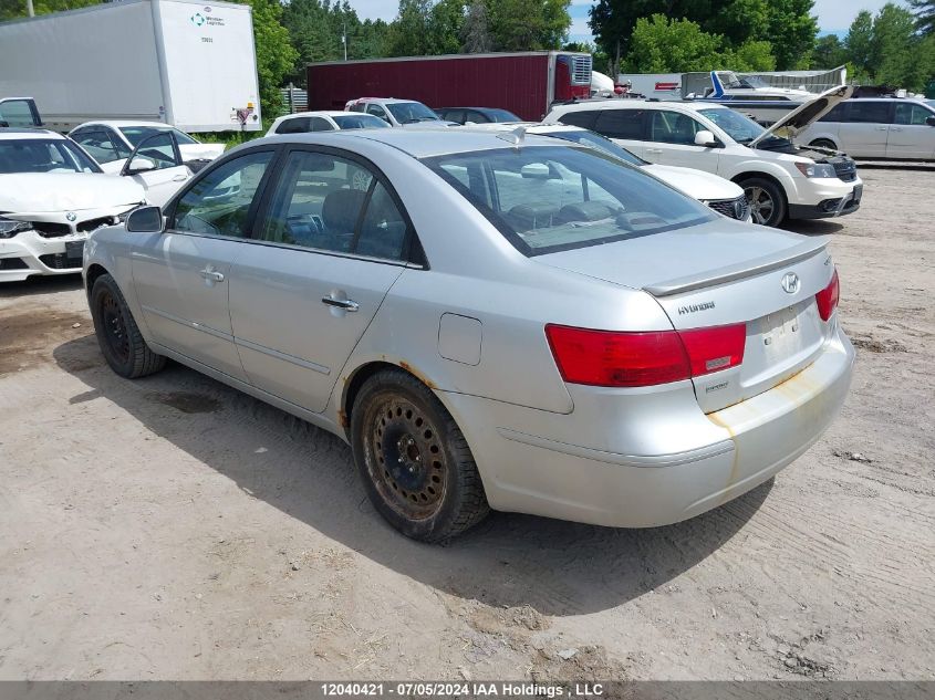 2009 Hyundai Sonata VIN: 5NPET46C19H435485 Lot: 12040421