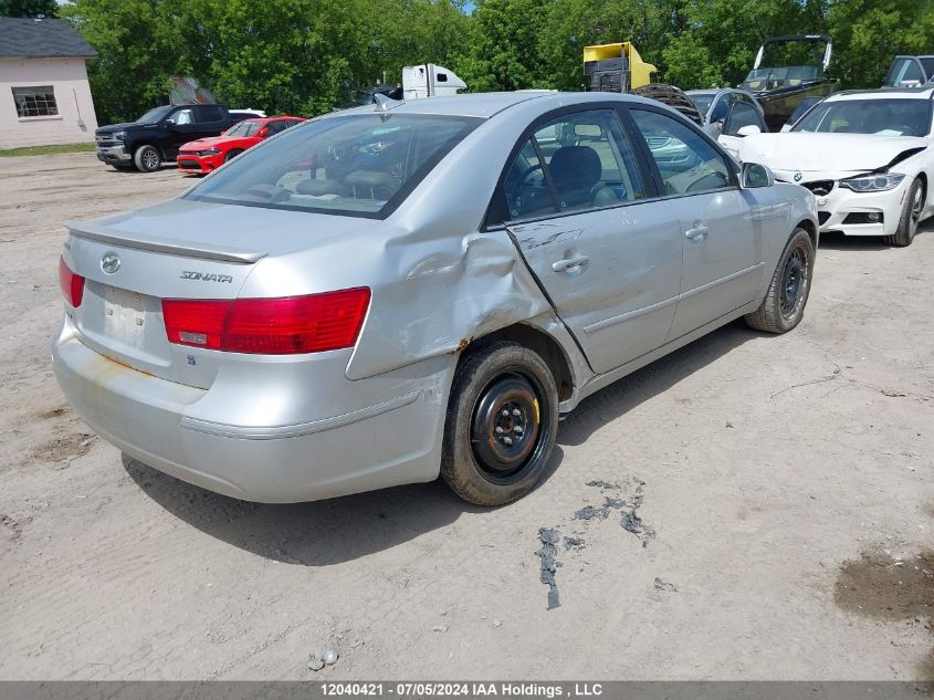 2009 Hyundai Sonata VIN: 5NPET46C19H435485 Lot: 12040421