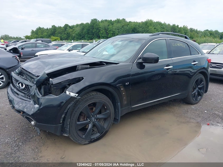 2017 Infiniti Qx70 VIN: JN8CS1MW1HM416658 Lot: 12040422
