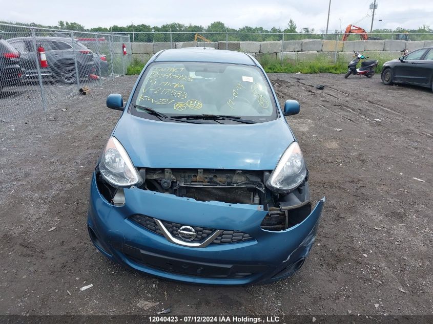 2015 Nissan Micra VIN: 3N1CK3CP0FL217533 Lot: 12040423