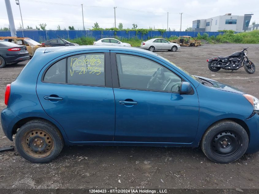 2015 Nissan Micra VIN: 3N1CK3CP0FL217533 Lot: 12040423