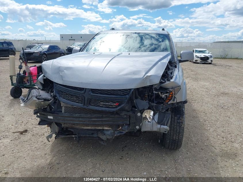 2018 Dodge Journey Crossroad VIN: 3C4PDDGG6JT300742 Lot: 12040427