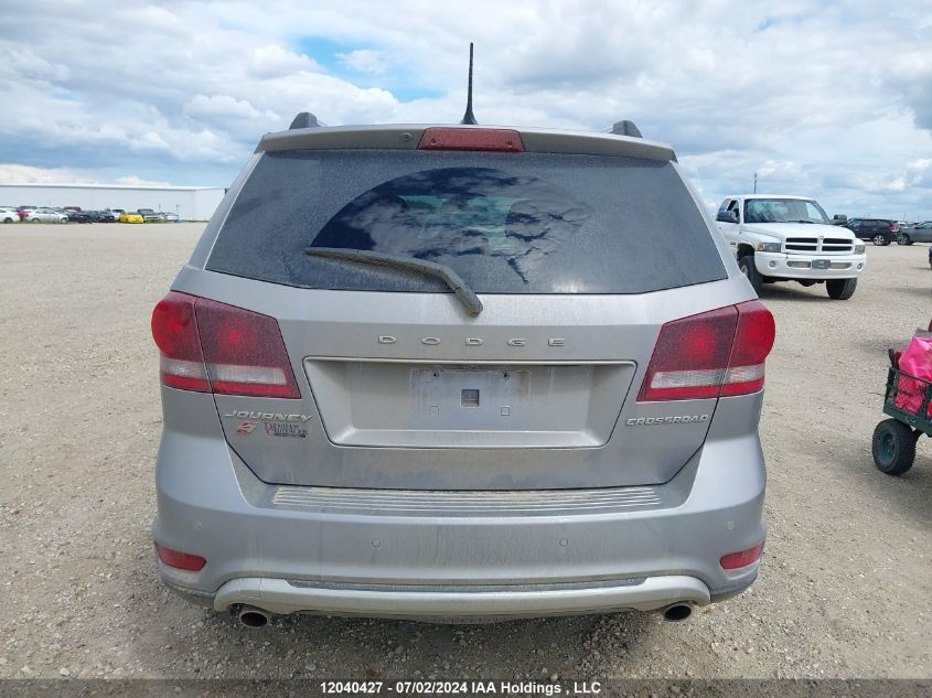 2018 Dodge Journey Crossroad VIN: 3C4PDDGG6JT300742 Lot: 12040427