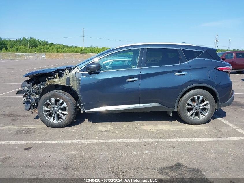 2017 Nissan Murano VIN: 5N1AZ2MH8HN158442 Lot: 12040428