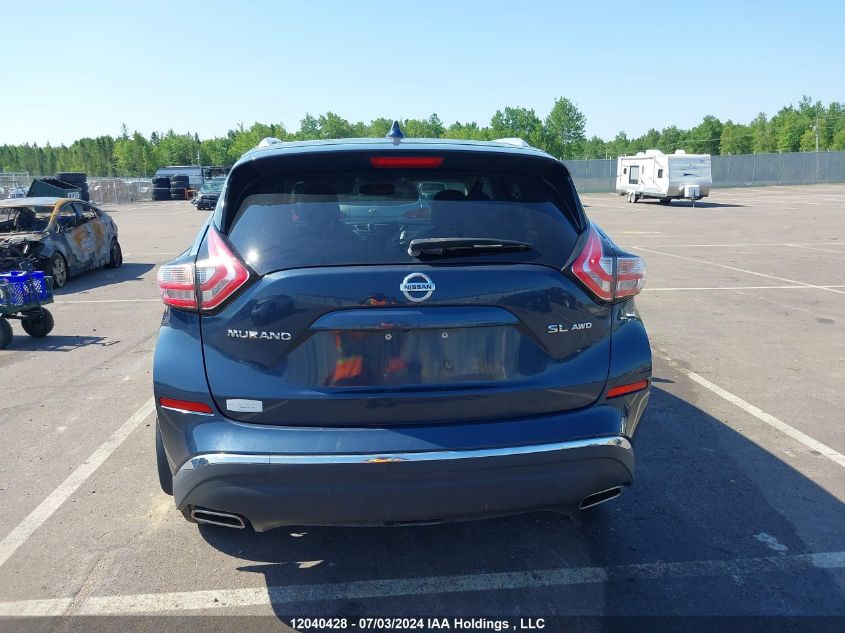 2017 Nissan Murano VIN: 5N1AZ2MH8HN158442 Lot: 12040428