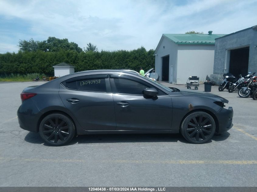 2014 Mazda Mazda3 VIN: JM1BM1U73E1134240 Lot: 12040438