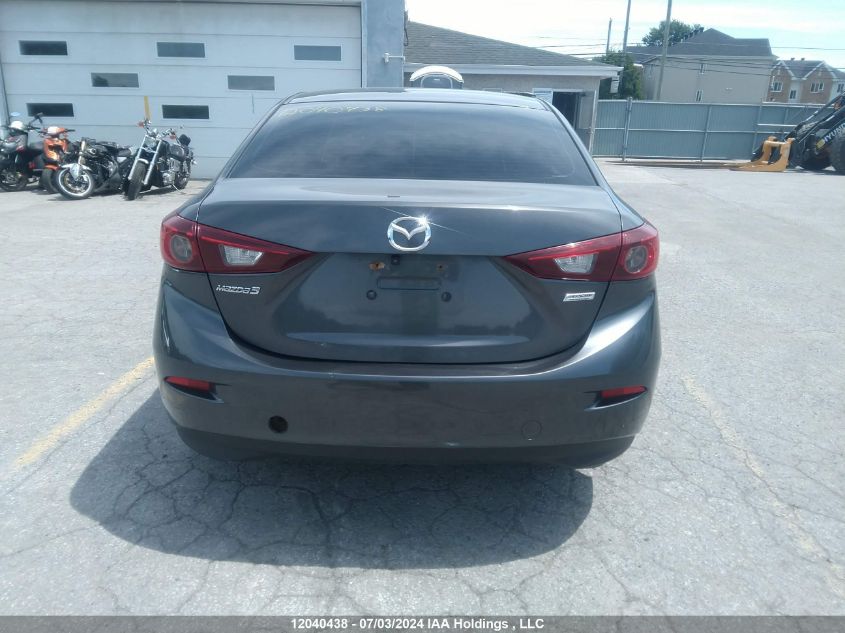 2014 Mazda Mazda3 VIN: JM1BM1U73E1134240 Lot: 12040438