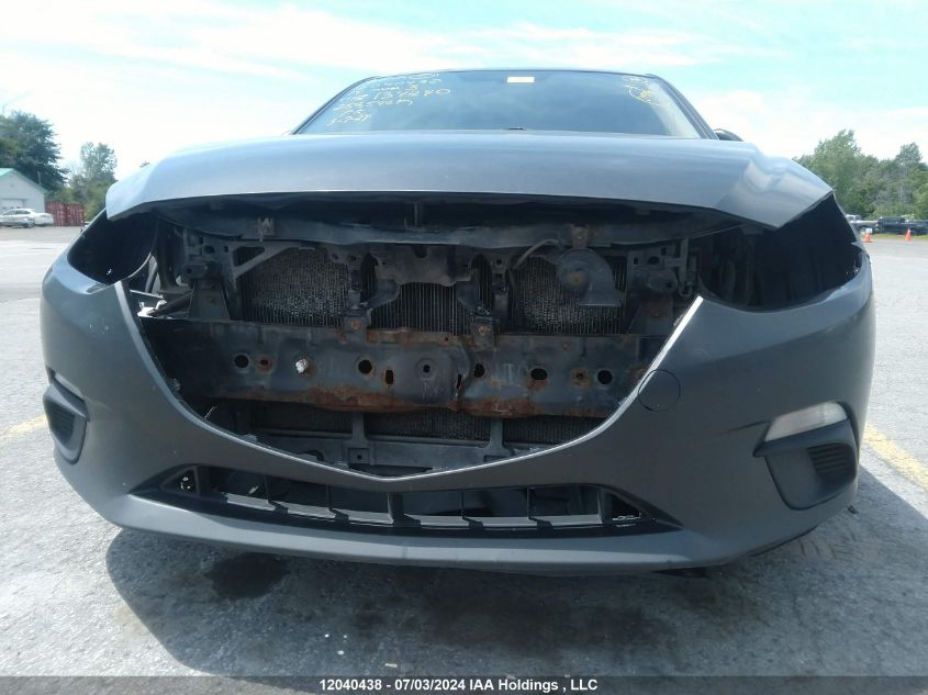 2014 Mazda Mazda3 VIN: JM1BM1U73E1134240 Lot: 12040438