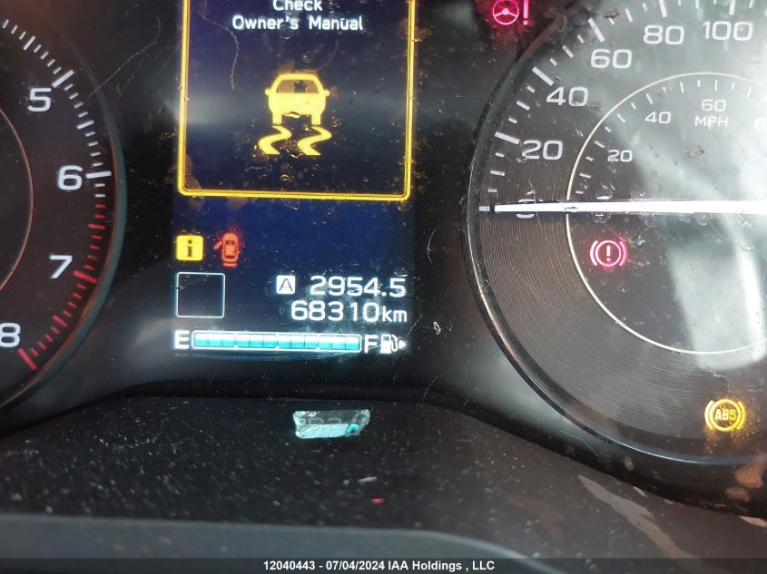 2019 Subaru Impreza VIN: 4S3GKAC62K3624186 Lot: 12040443