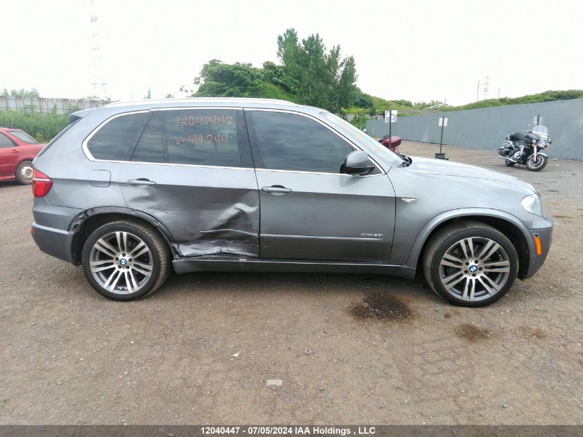 2011 BMW X5 VIN: 5UXZV8C58BL419244 Lot: 12040447