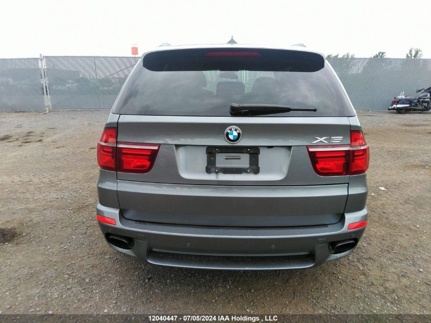 2011 BMW X5 VIN: 5UXZV8C58BL419244 Lot: 12040447