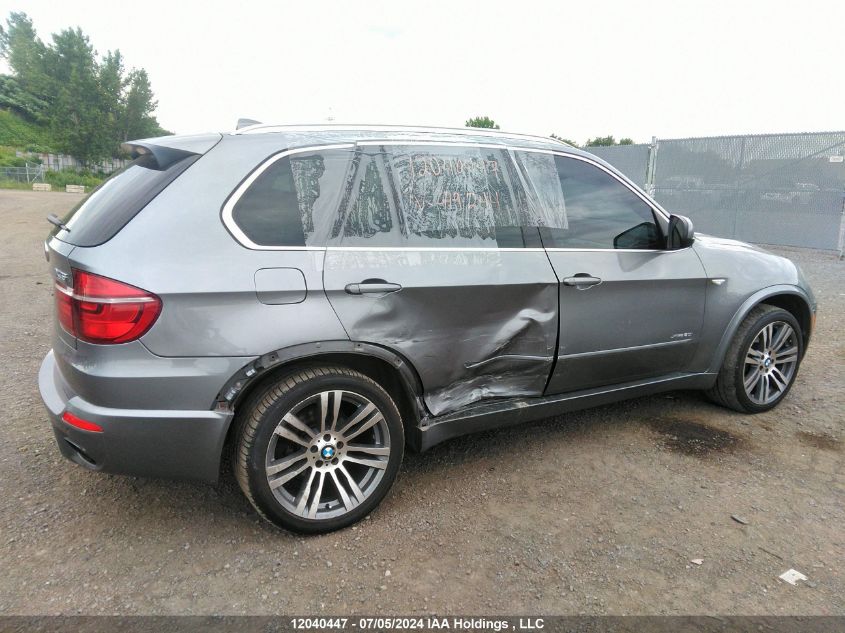 2011 BMW X5 VIN: 5UXZV8C58BL419244 Lot: 12040447