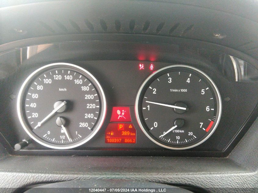 2011 BMW X5 VIN: 5UXZV8C58BL419244 Lot: 12040447