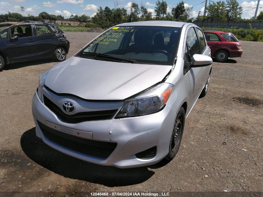 2014 Toyota Yaris VIN: VNKKTUD3XEA011771 Lot: 12040468