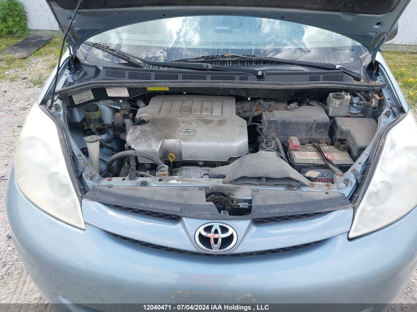 2007 Toyota Sienna Ce 7 Passenger/Ce 8 Passenger VIN: 5TDZK29CX7S005353 Lot: 12040471