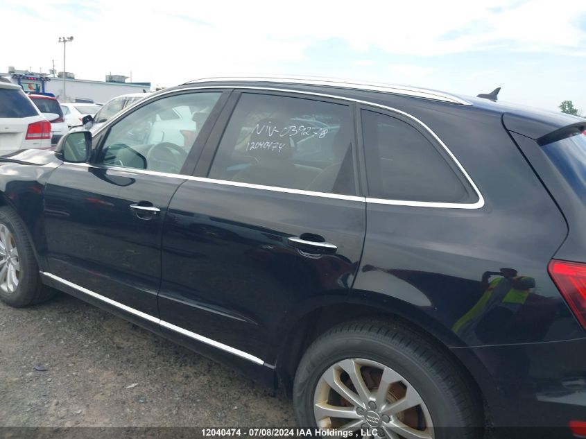 2015 Audi Q5 Premium Plus VIN: WA1LFCFP9FA039278 Lot: 12040474
