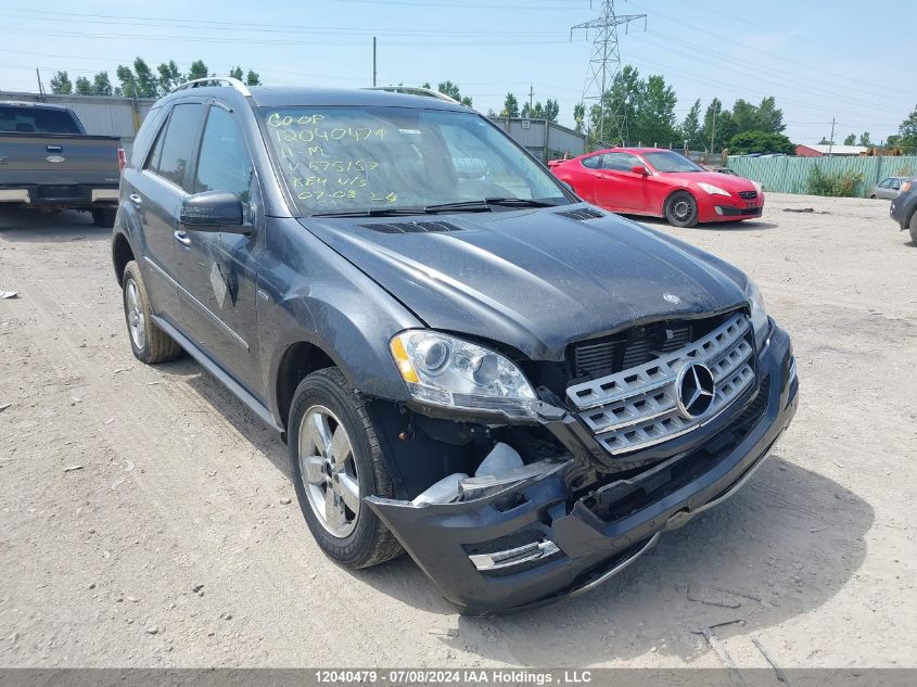 2011 Mercedes-Benz Ml-Class VIN: 4JGBB2FB8BA675157 Lot: 12040479