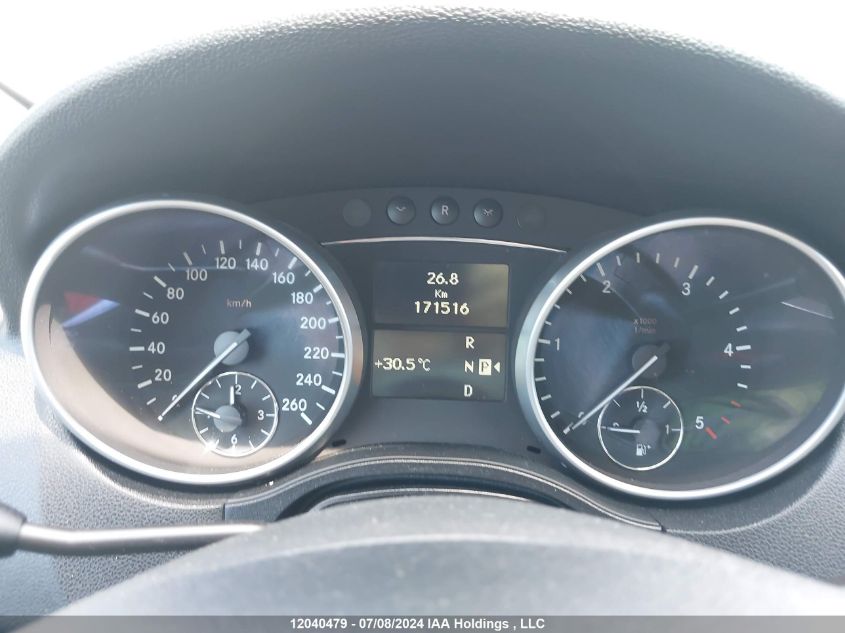 2011 Mercedes-Benz Ml-Class VIN: 4JGBB2FB8BA675157 Lot: 12040479