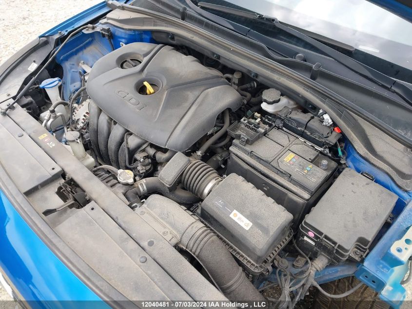 2018 Hyundai Elantra Gt Gl VIN: KMHH35LEXJU035360 Lot: 12040481