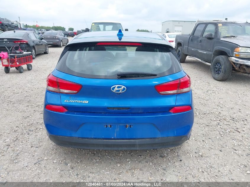 2018 Hyundai Elantra Gt Gl VIN: KMHH35LEXJU035360 Lot: 12040481