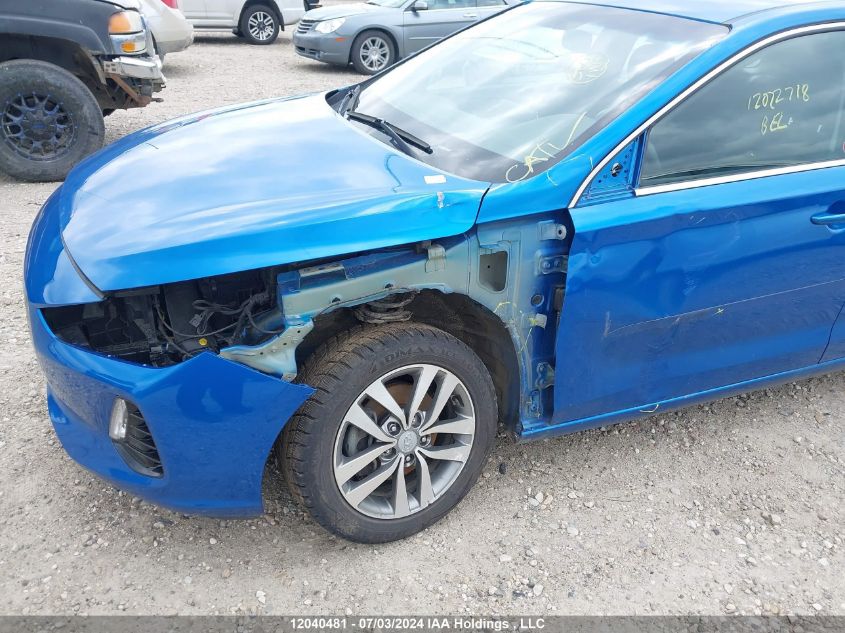 2018 Hyundai Elantra Gt Gl VIN: KMHH35LEXJU035360 Lot: 12040481