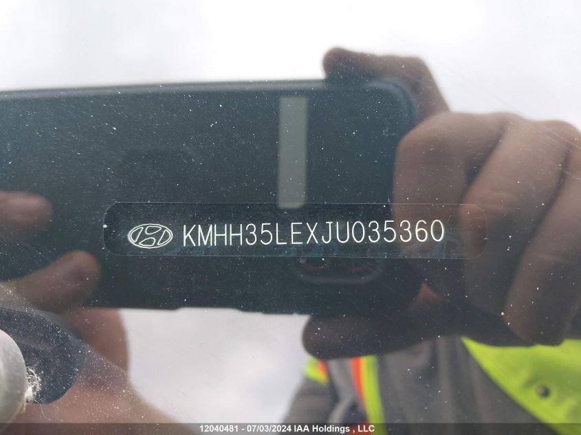 2018 Hyundai Elantra Gt Gl VIN: KMHH35LEXJU035360 Lot: 12040481