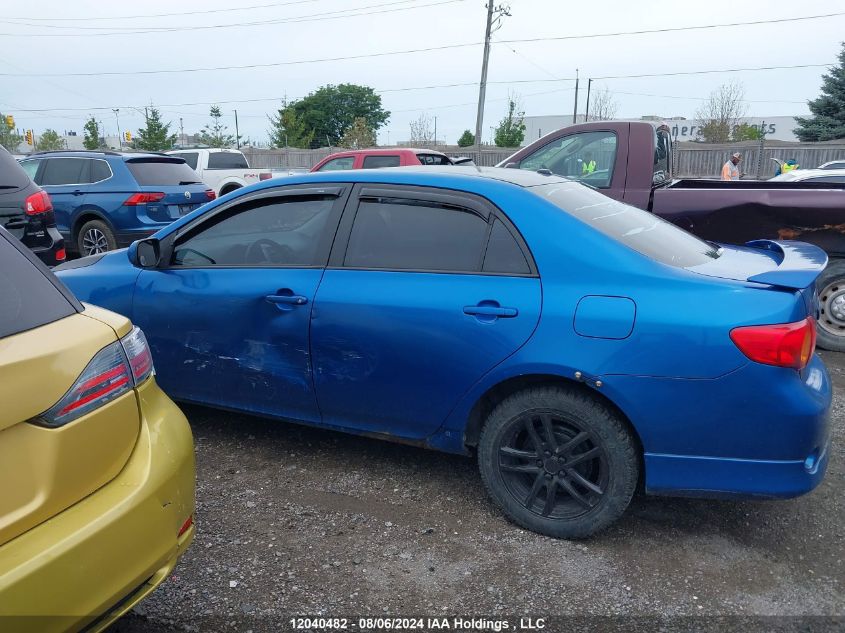 2009 Toyota Corolla S VIN: 2T1BU40E79C007501 Lot: 12040482