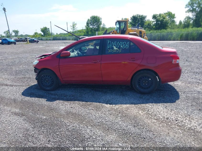 2009 Toyota Yaris VIN: JTDBT923691305635 Lot: 12040486