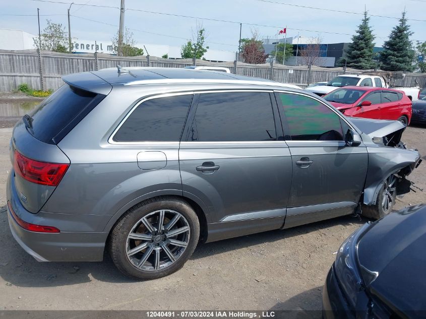 2017 Audi Q7 3.0T Premium VIN: WA1LAAF7XHD007427 Lot: 12040491