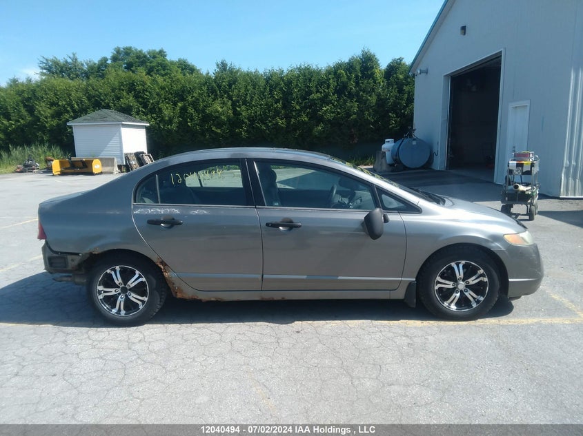 2007 Honda Civic Dx VIN: 2HGFA16287H003306 Lot: 12040494