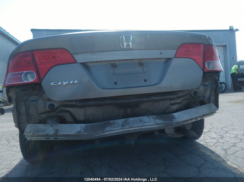 2007 Honda Civic Dx VIN: 2HGFA16287H003306 Lot: 12040494