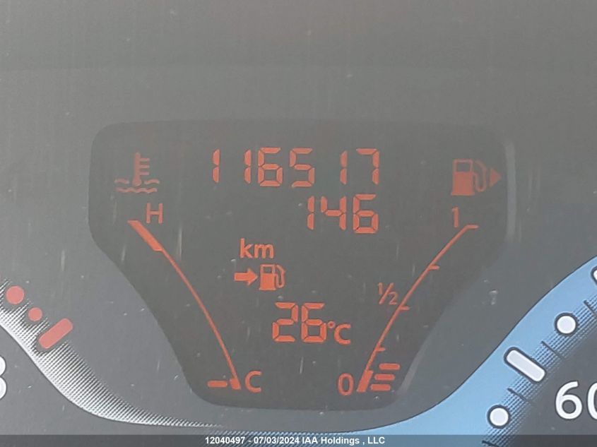 2011 Nissan Cube VIN: JN8AZ2KR7BT210943 Lot: 12040497