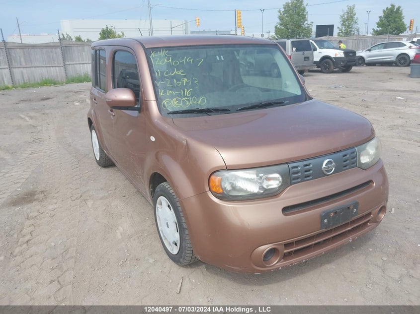 2011 Nissan Cube VIN: JN8AZ2KR7BT210943 Lot: 12040497