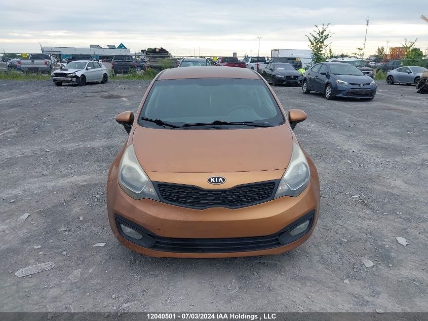 2012 Kia Rio Lx VIN: KNADM4A30C6078301 Lot: 12040501